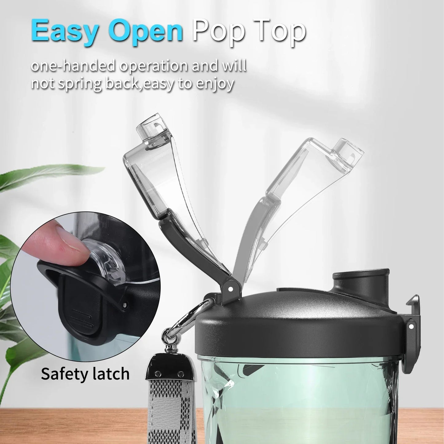 600ml Portable Blender – 4000mAh USB Rechargeable Smoothie & Juice Maker