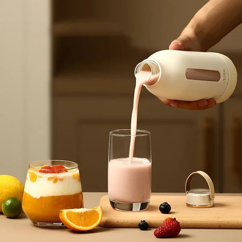400ml Portable USB Rechargeable Juicer Blender Cup – 80W Smoothie Maker