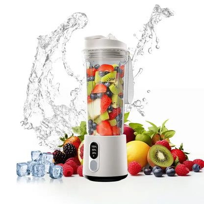 4000mAh Portable Juicer Cup – 180W USB Rechargeable Smoothie Blender
